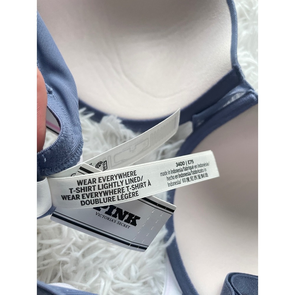 Victoria's Secret PINK Wear Everywhere T-Shirt Lightly Lined Bra - Picture 6 of 6